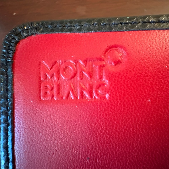 Montblanc Black and red La Vie De Boheme Large  Wallet - Picture 3 of 6